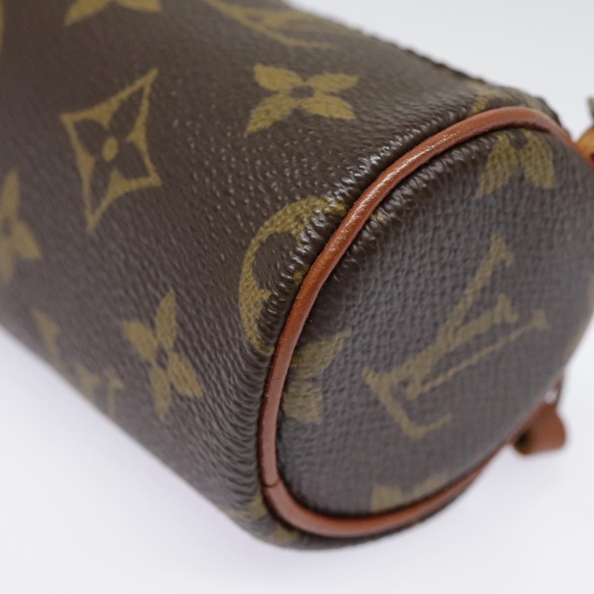 LOUIS VUITTON Monogram Papillon Pouch LV Auth 91578