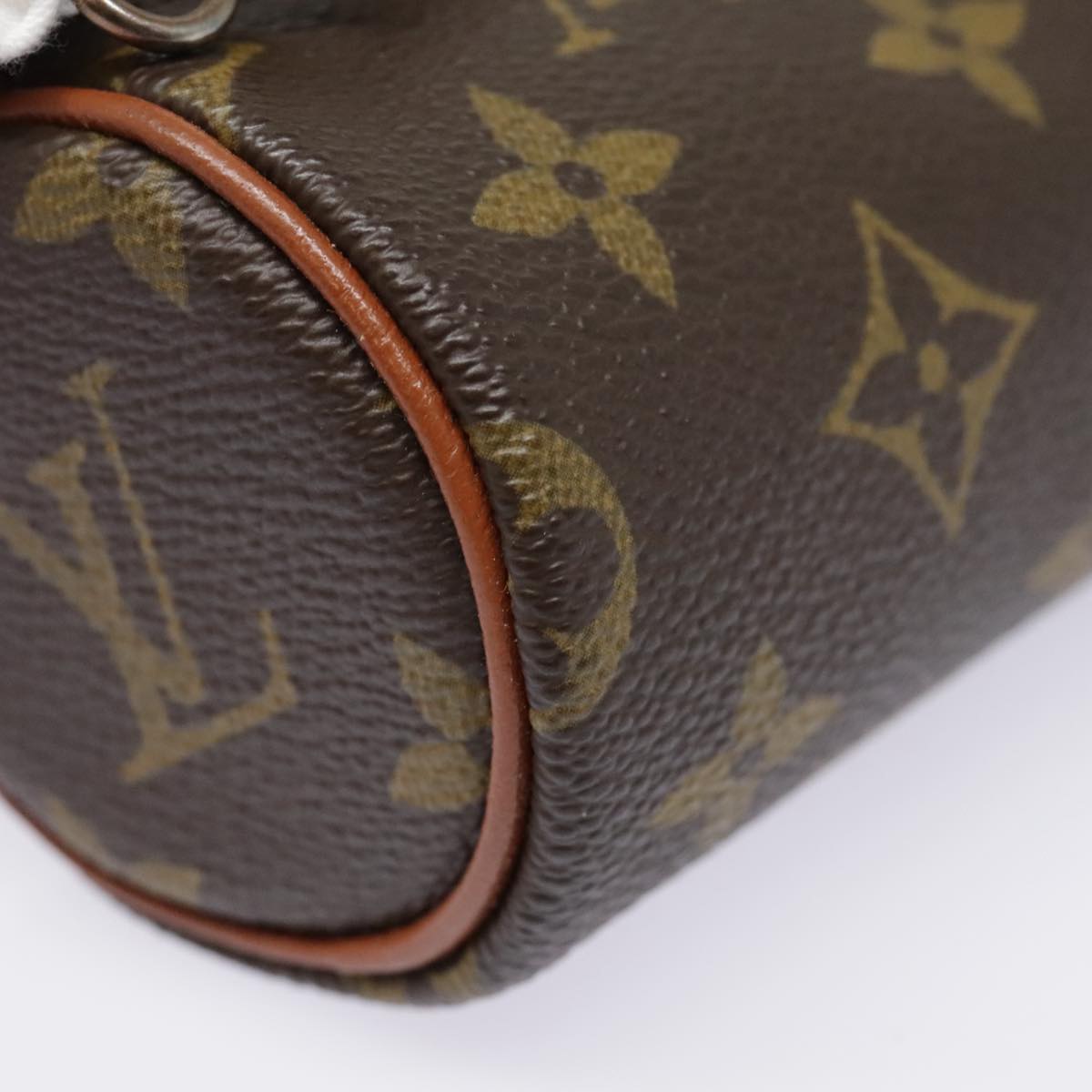 LOUIS VUITTON Monogram Papillon Pouch LV Auth 91578