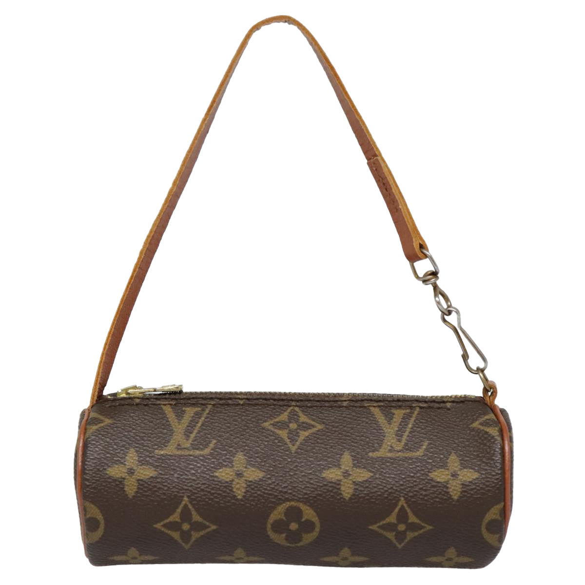 LOUIS VUITTON Monogram Papillon Pouch LV Auth 91578