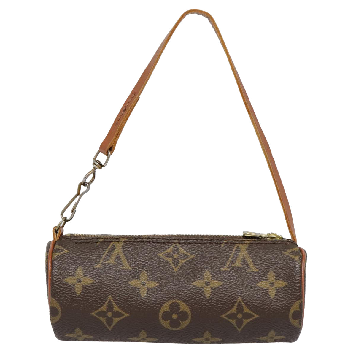 LOUIS VUITTON Monogram Papillon Pouch LV Auth 91578