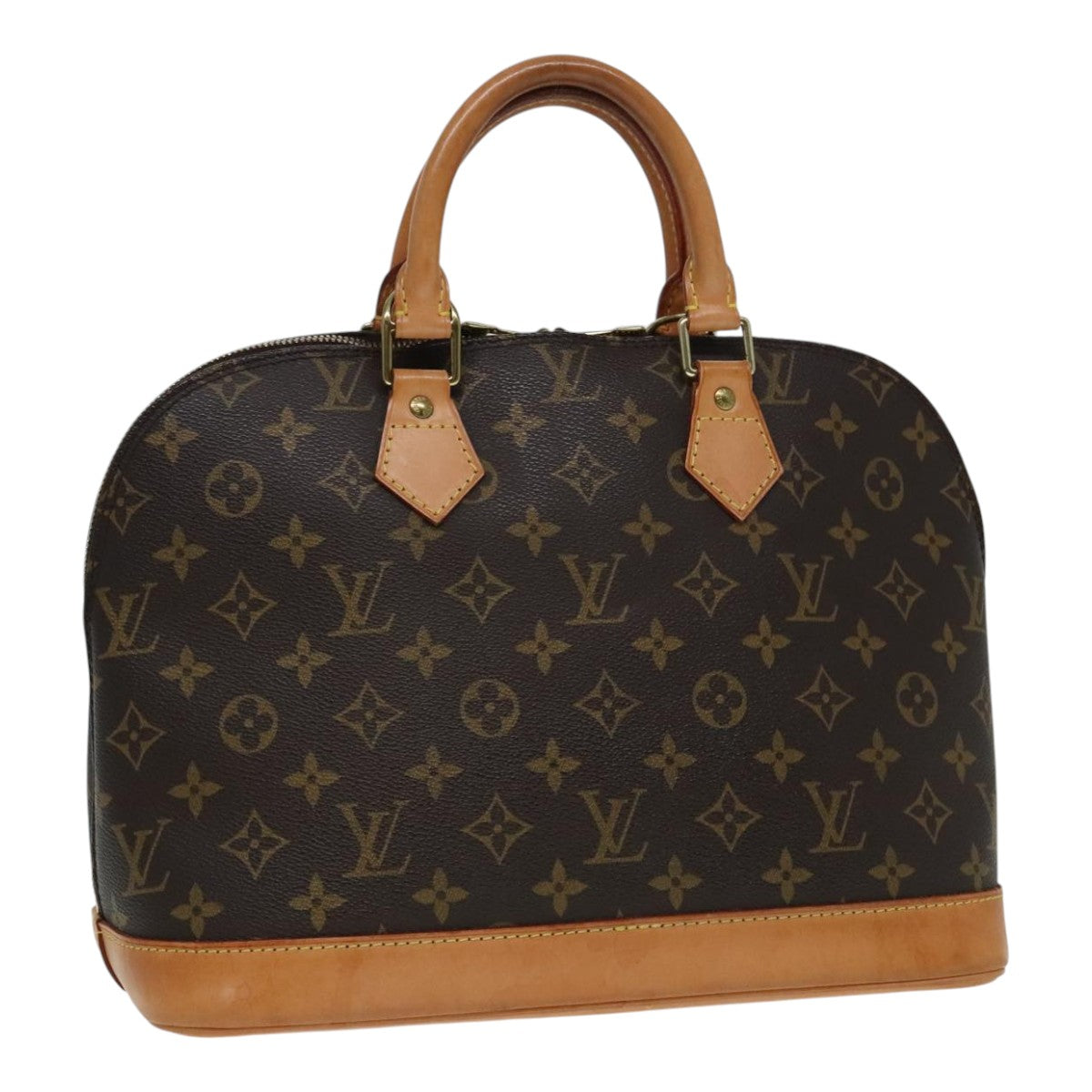 LOUIS VUITTON Monogram Alma Hand Bag M51130 LV Auth 91581