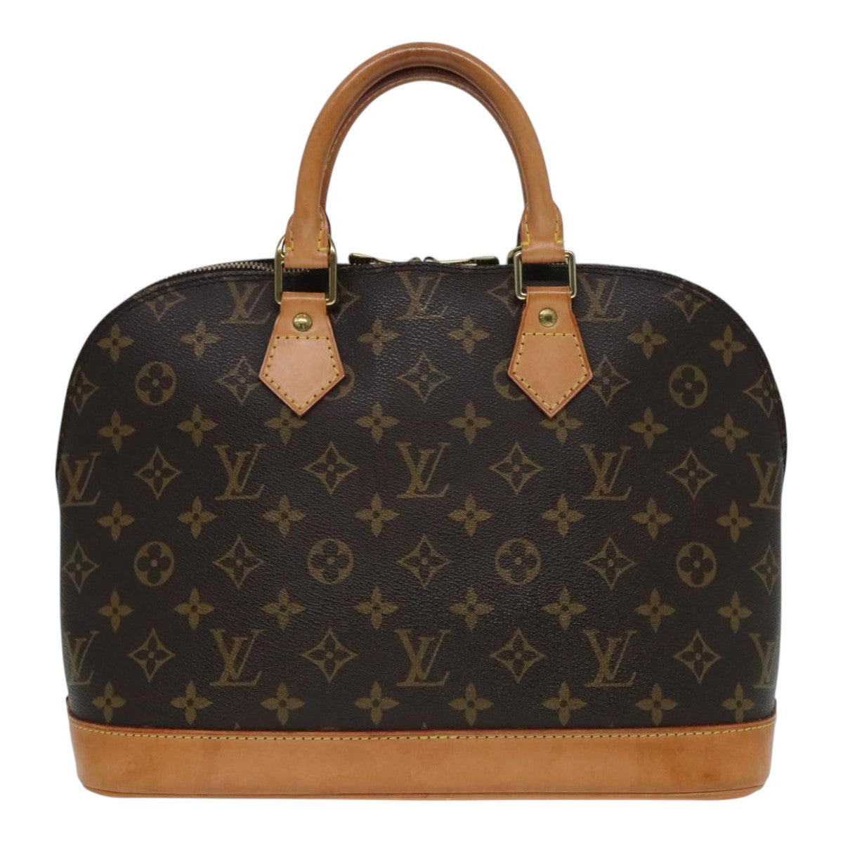 LOUIS VUITTON Monogram Alma Hand Bag M51130 LV Auth 91581