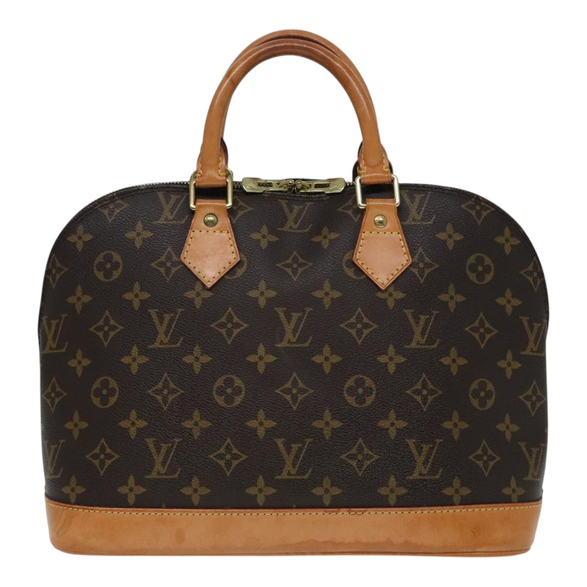 LOUIS VUITTON Monogram Alma Hand Bag M51130 LV Auth 91581