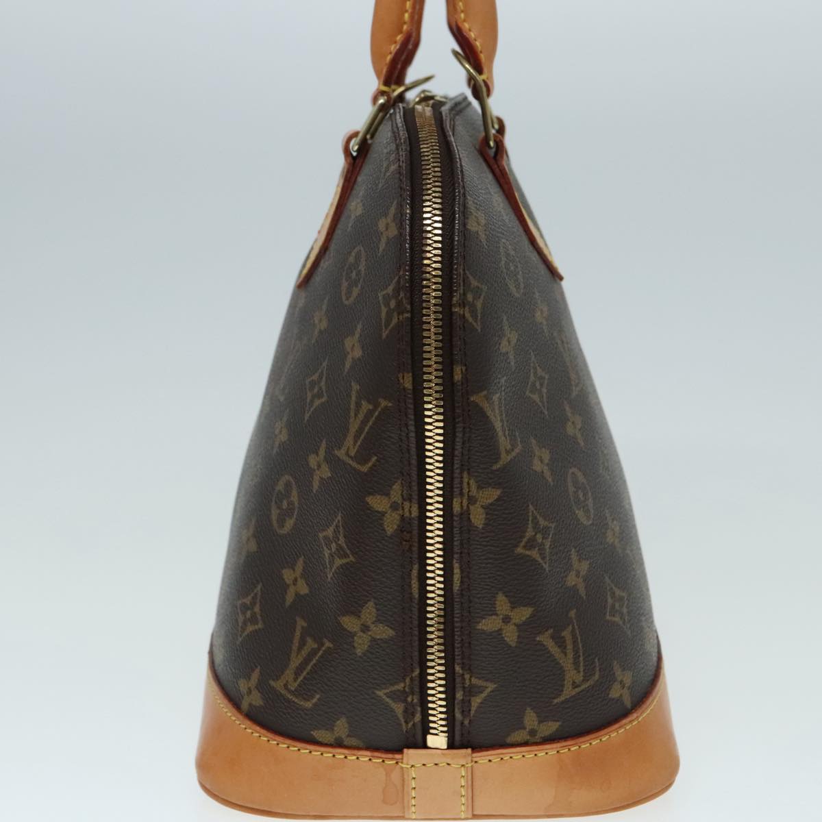 LOUIS VUITTON Monogram Alma Hand Bag M51130 LV Auth 91581