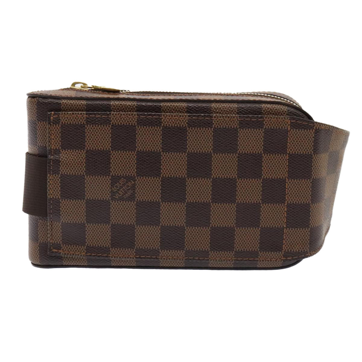 LOUIS VUITTON Damier Ebene Geronimos Shoulder Bag N51994 LV Auth 91584