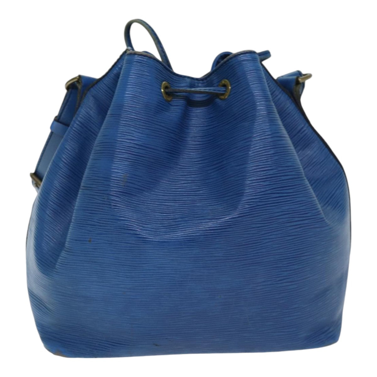 LOUIS VUITTON Epi Noe Shoulder Bag Toledo Blue M44005 LV Auth 91643