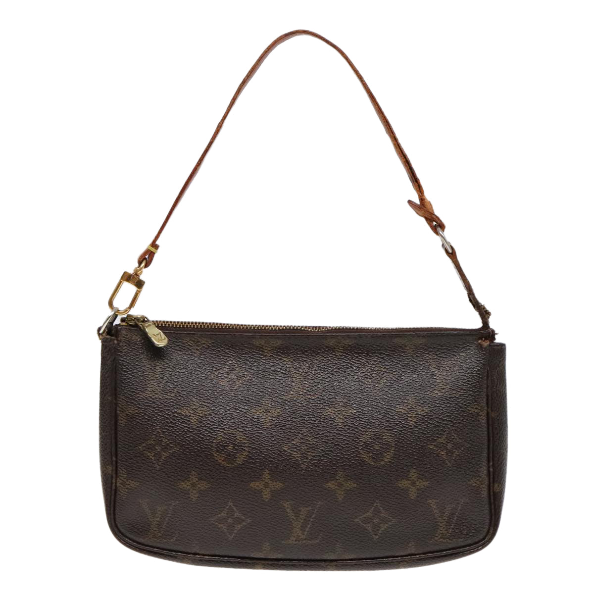 LOUIS VUITTON Monogram Pochette Accessoires Pouch M51980 LV Auth 91646