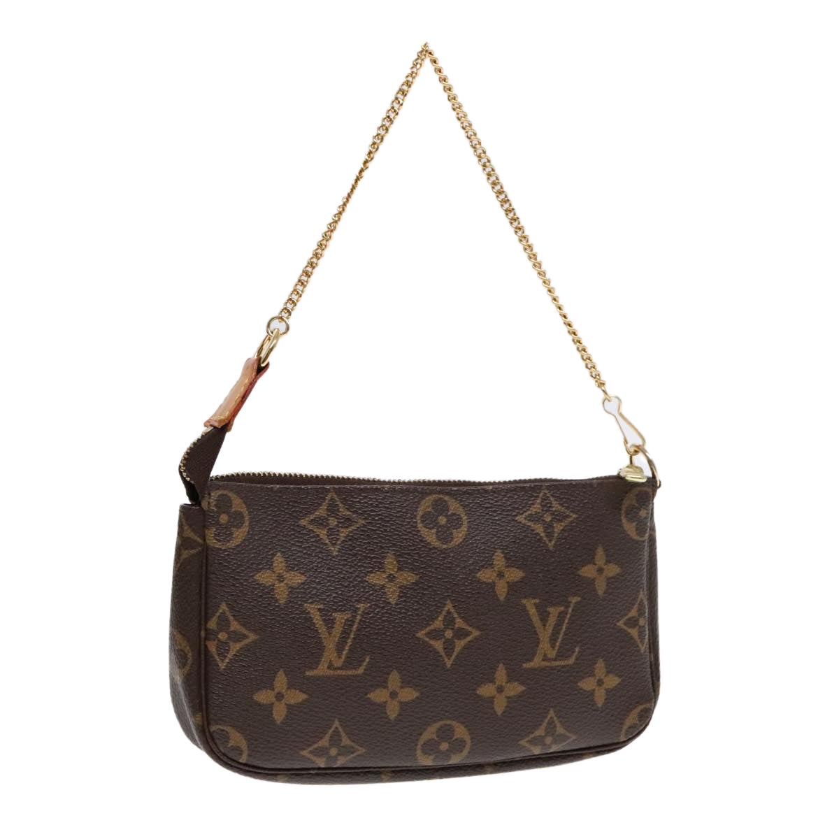 LOUIS VUITTON Monogram Mini Pochette Accessoires Pouch M58009 LV Auth 91650