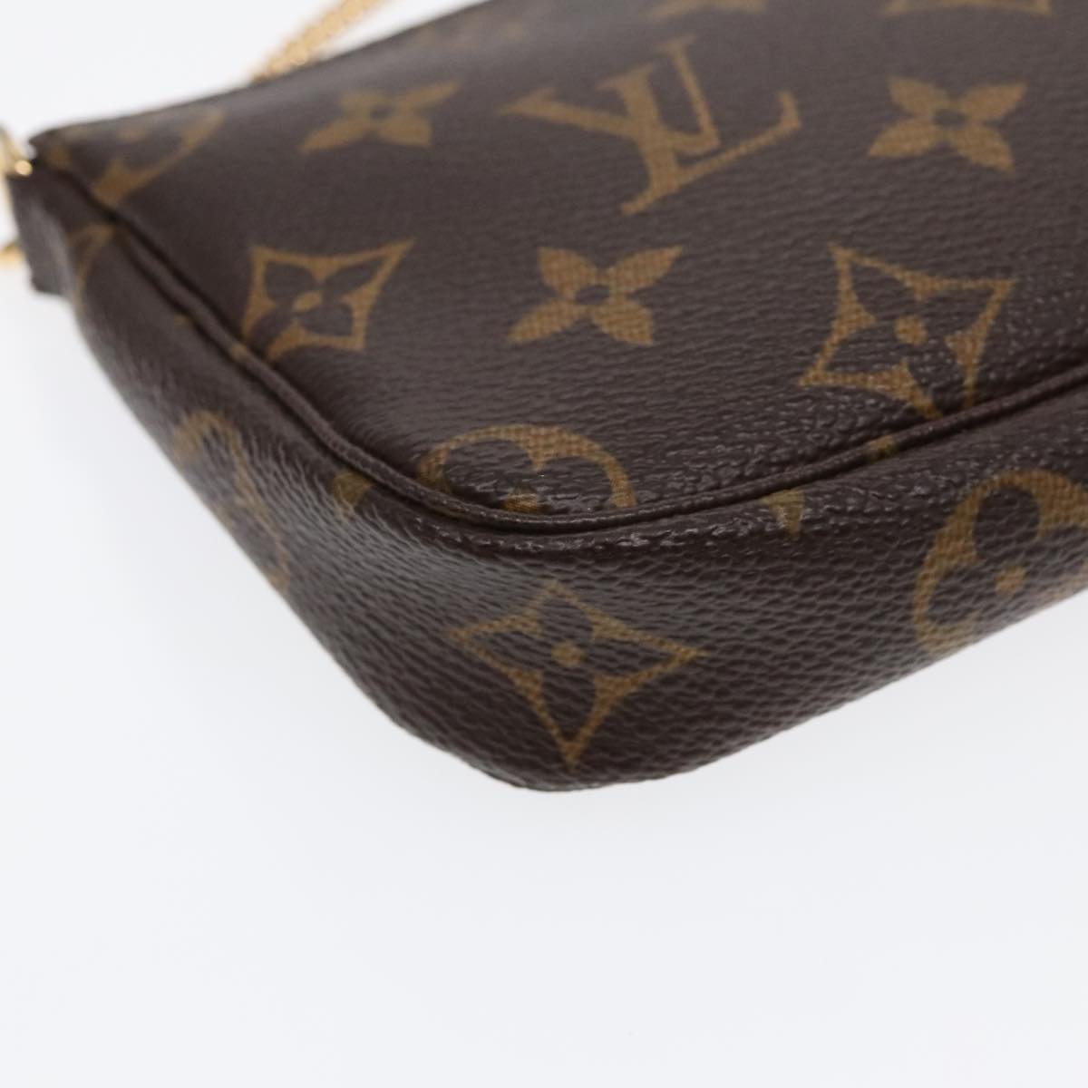 LOUIS VUITTON Monogram Mini Pochette Accessoires Pouch M58009 LV Auth 91650