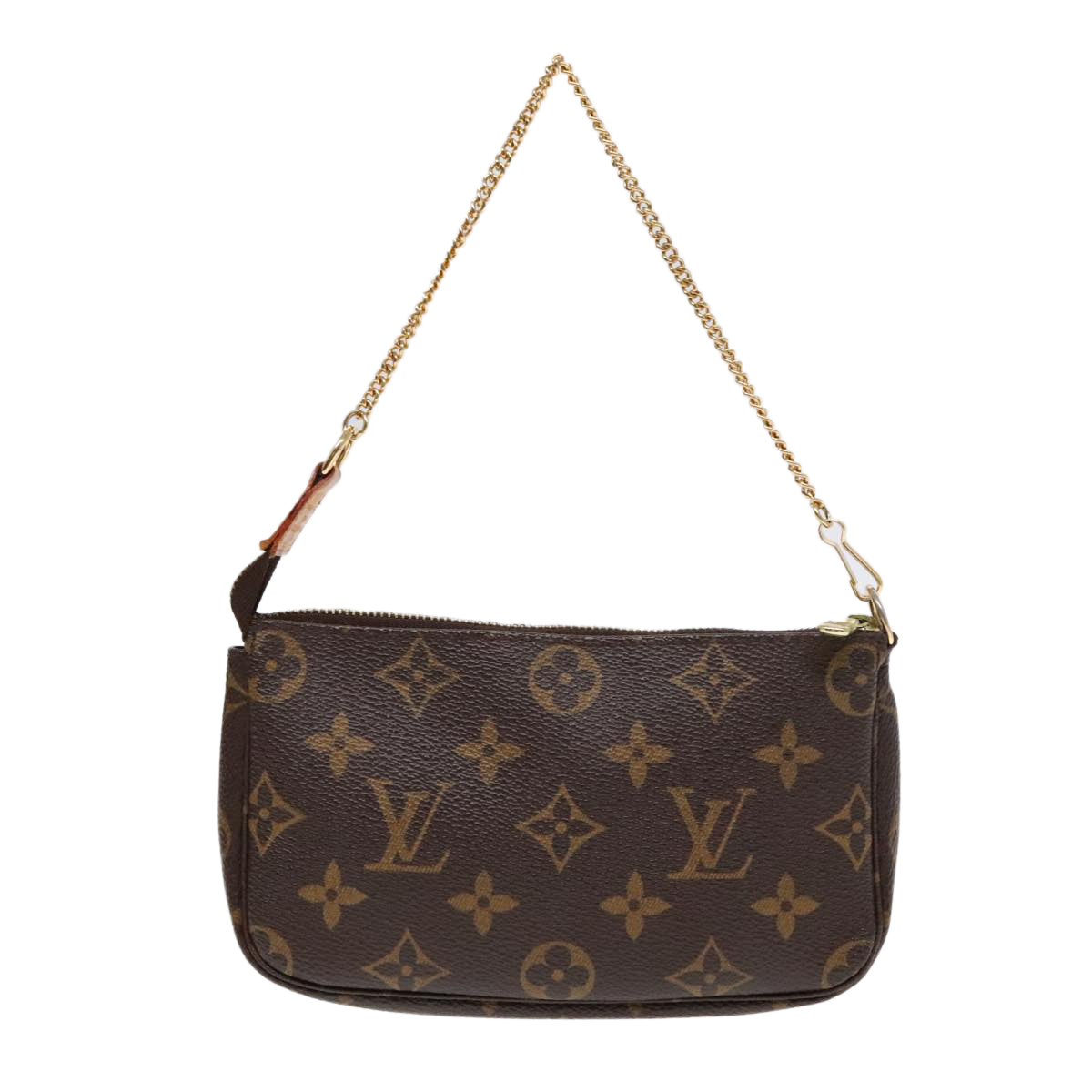 LOUIS VUITTON Monogram Mini Pochette Accessoires Pouch M58009 LV Auth 91650