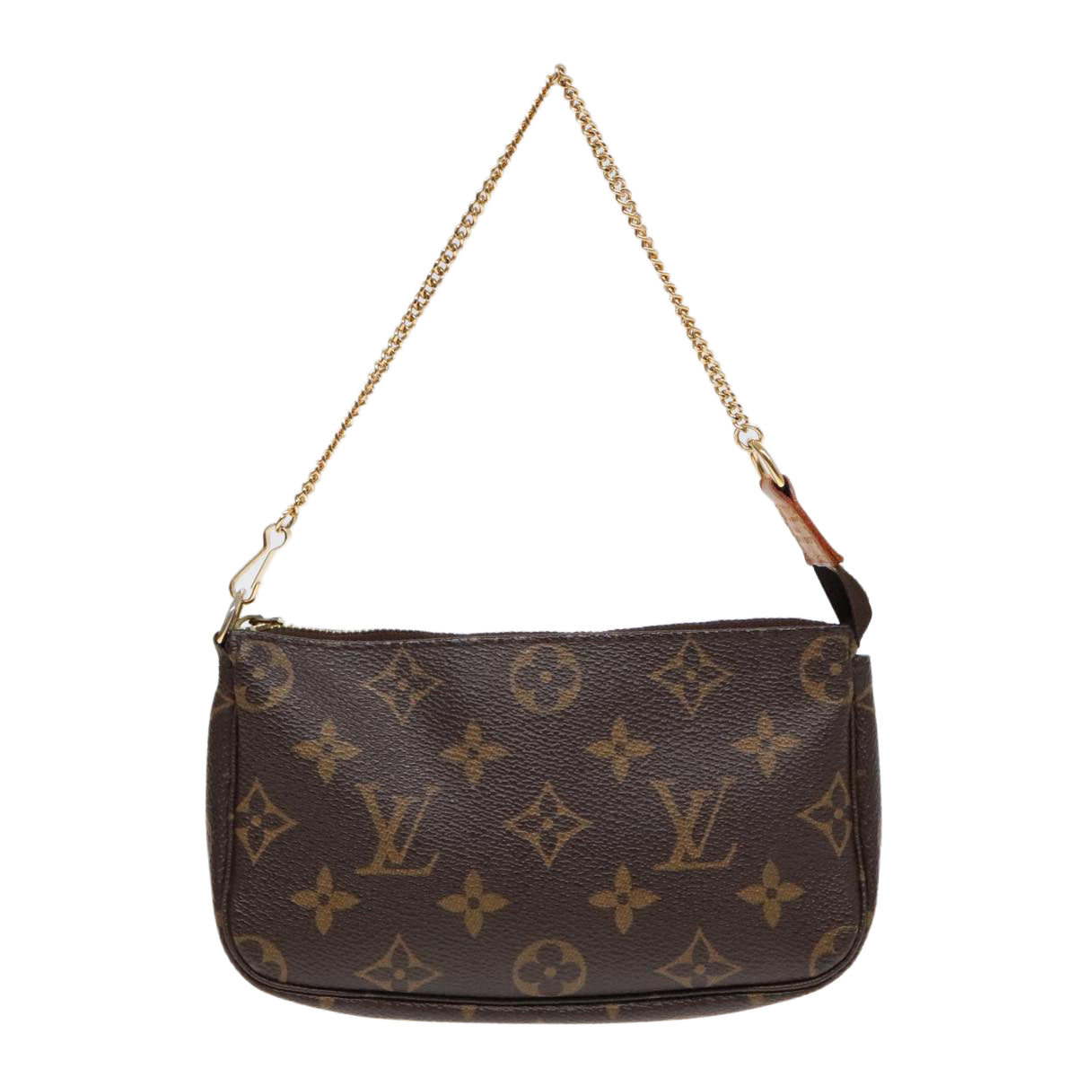 LOUIS VUITTON Monogram Mini Pochette Accessoires Pouch M58009 LV Auth 91650