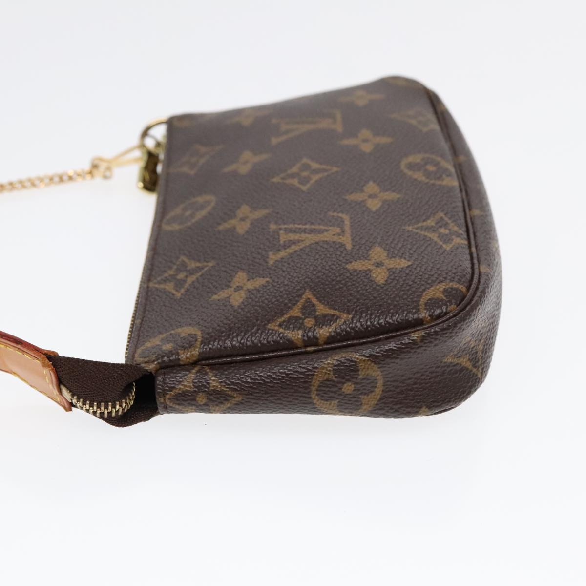 LOUIS VUITTON Monogram Mini Pochette Accessoires Pouch M58009 LV Auth 91650