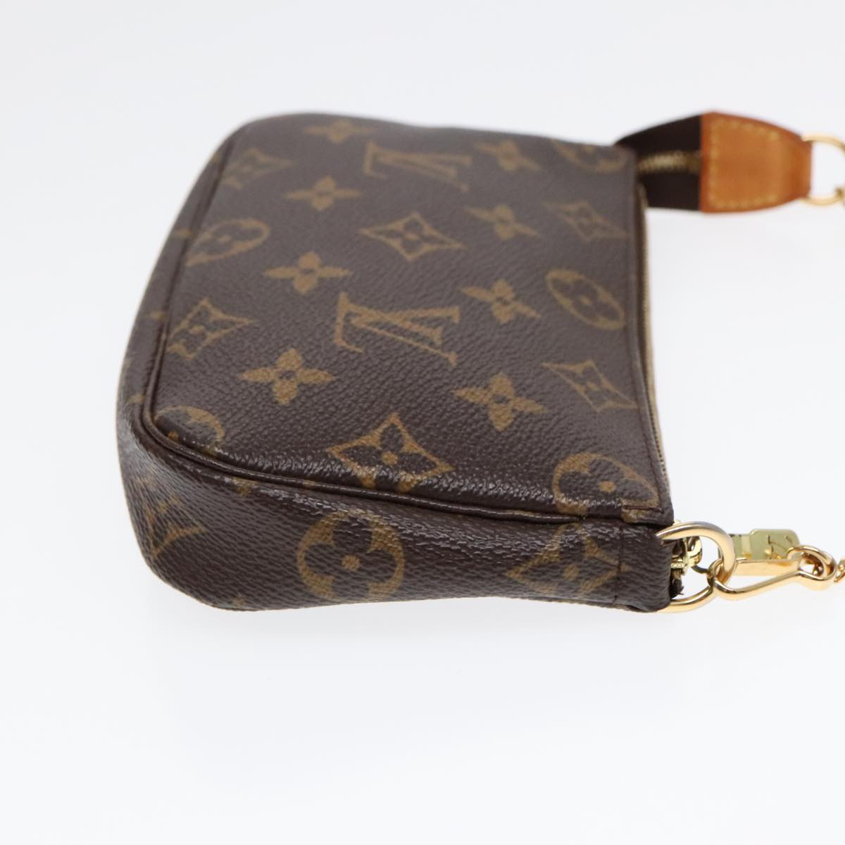 LOUIS VUITTON Monogram Mini Pochette Accessoires Pouch M58009 LV Auth 91650