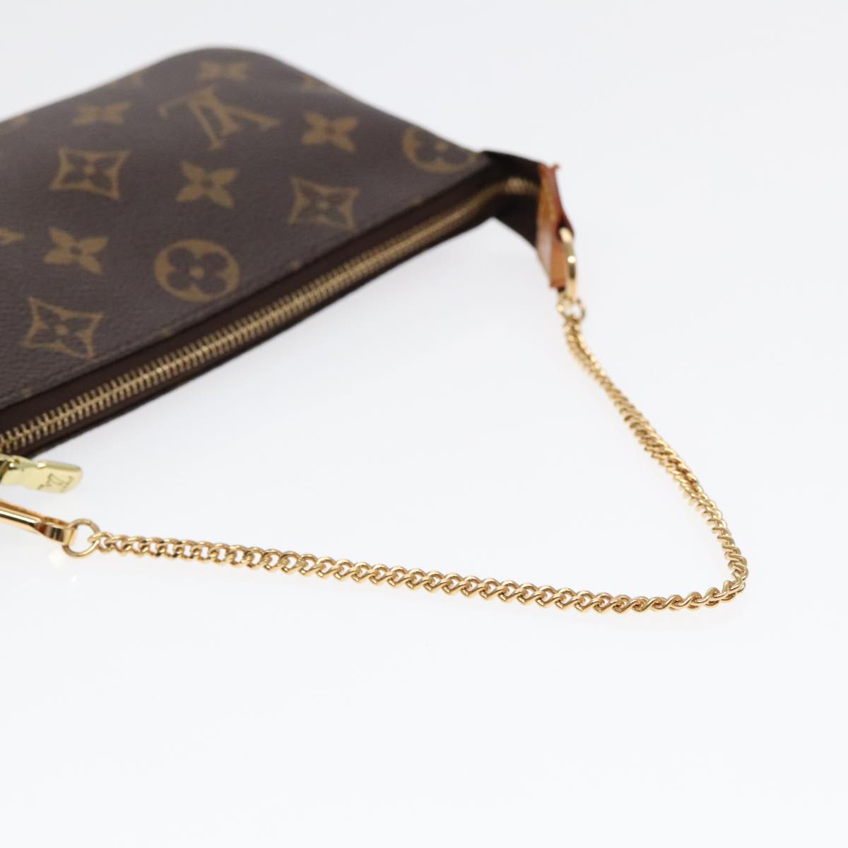 LOUIS VUITTON Monogram Mini Pochette Accessoires Pouch M58009 LV Auth 91650