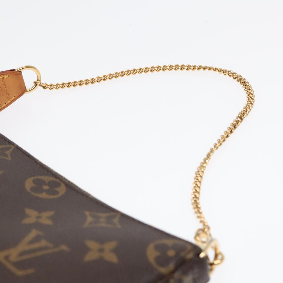 LOUIS VUITTON Monogram Mini Pochette Accessoires Pouch M58009 LV Auth 91650