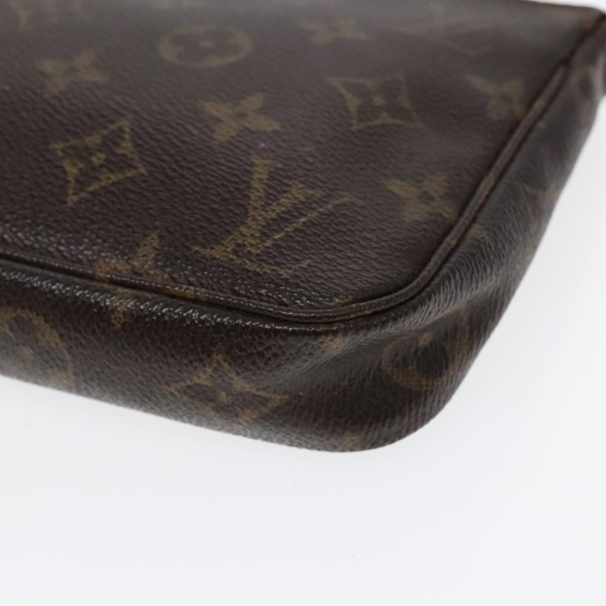 LOUIS VUITTON Monogram Pochette Accessoires Pouch M51980 LV Auth 91668