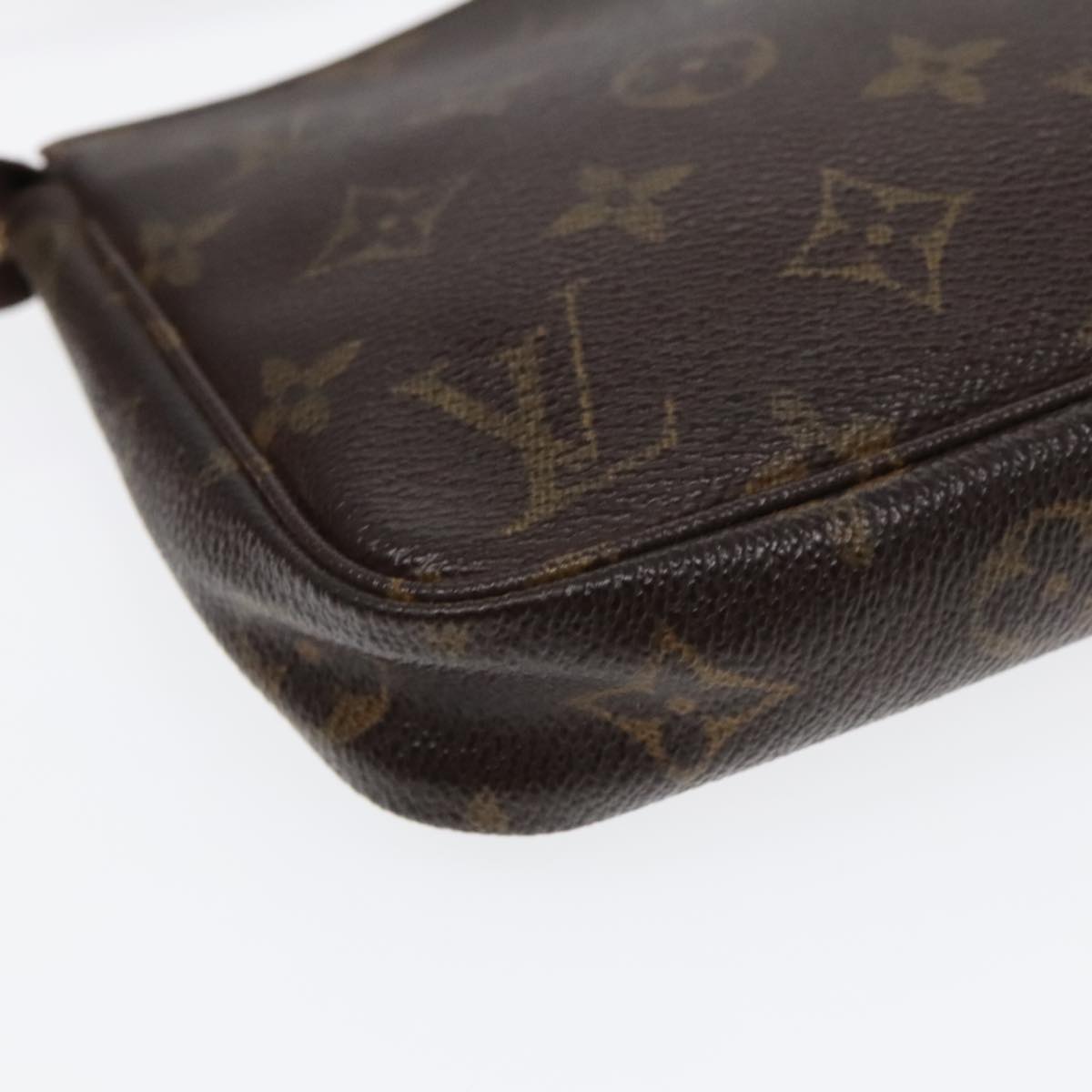 LOUIS VUITTON Monogram Pochette Accessoires Pouch M51980 LV Auth 91668