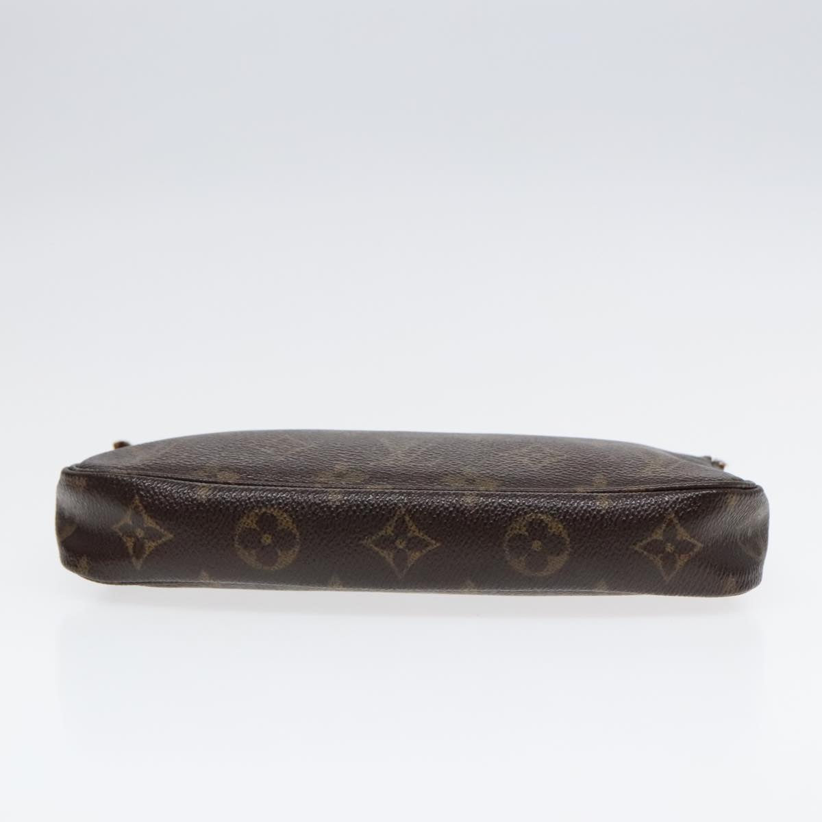 LOUIS VUITTON Monogram Pochette Accessoires Pouch M51980 LV Auth 91668