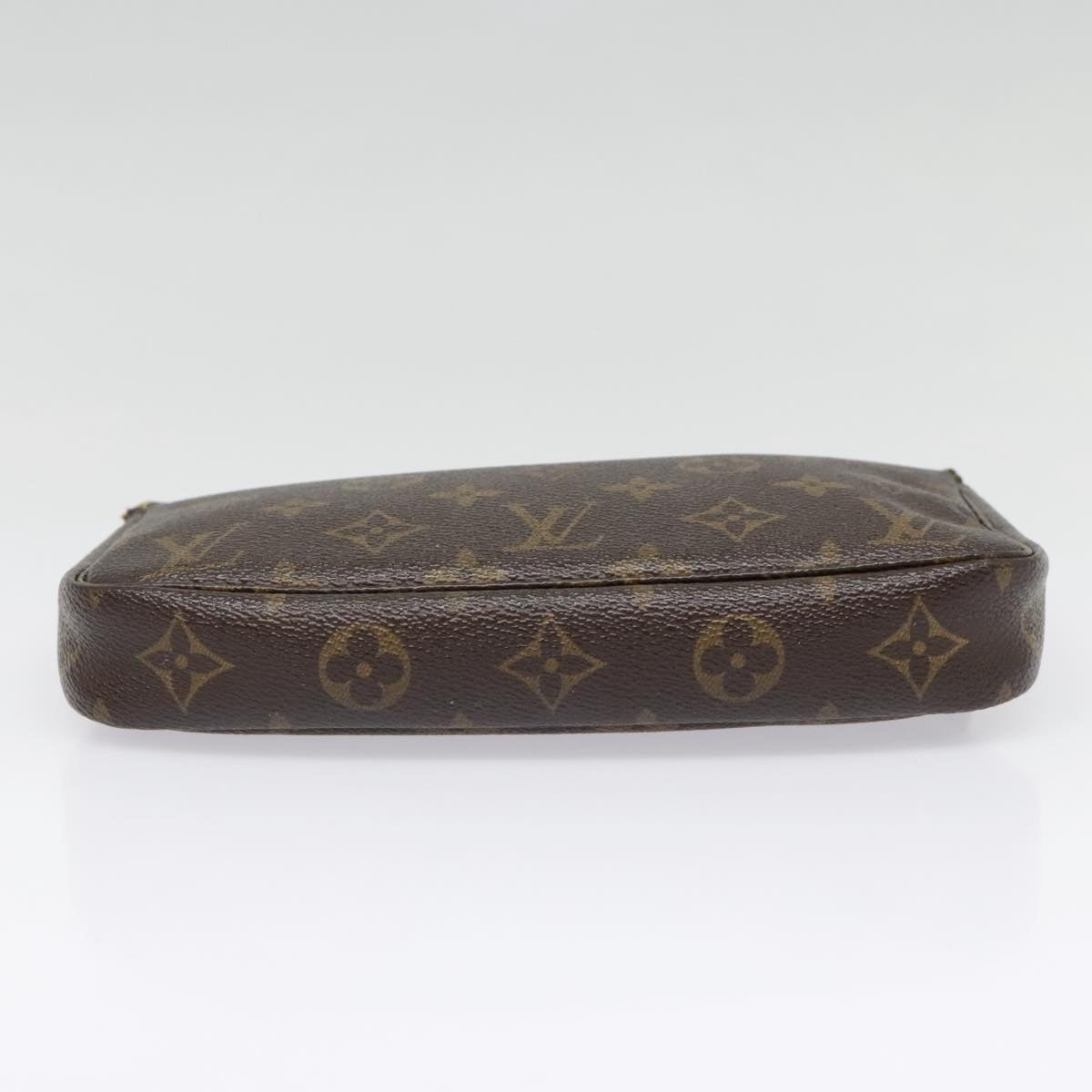 LOUIS VUITTON Monogram Pochette Accessoires Pouch M51980 LV Auth 91669