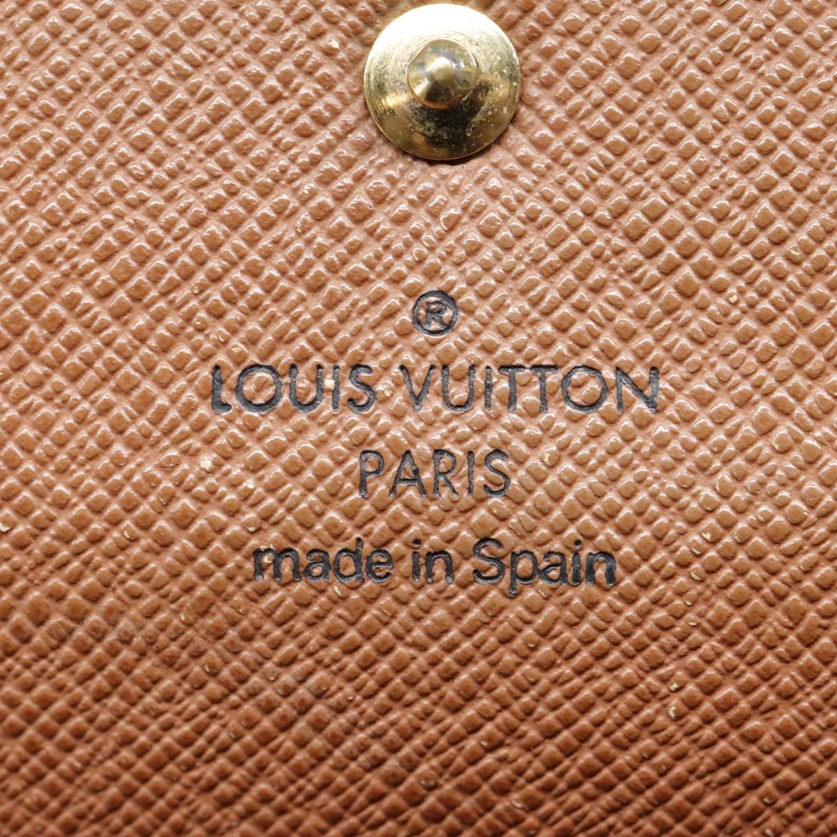 LOUIS VUITTON Monogram Portefeuille Sarah Long Wallet M61734 LV Auth 91671