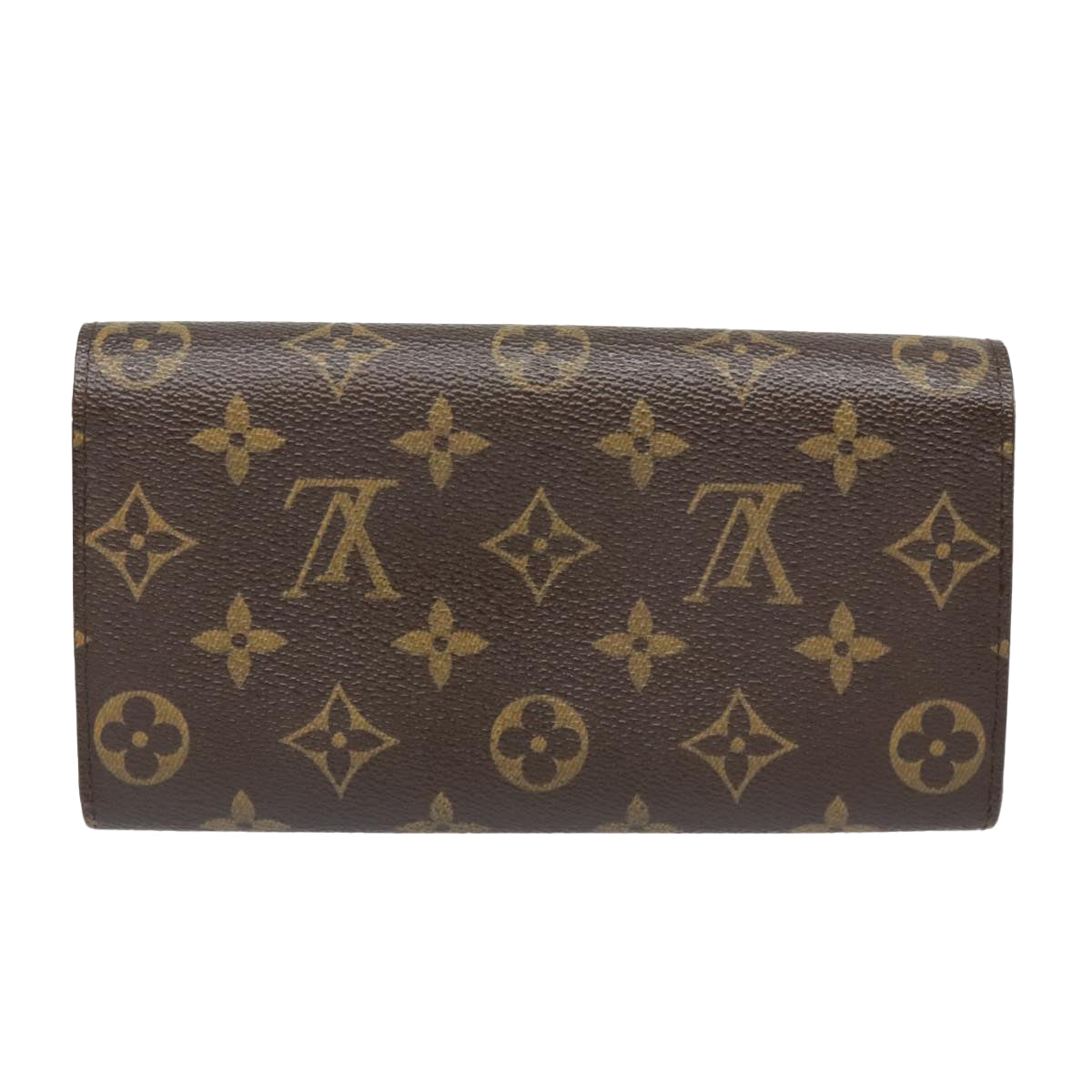 LOUIS VUITTON Monogram Portefeuille Sarah Long Wallet M61734 LV Auth 91671