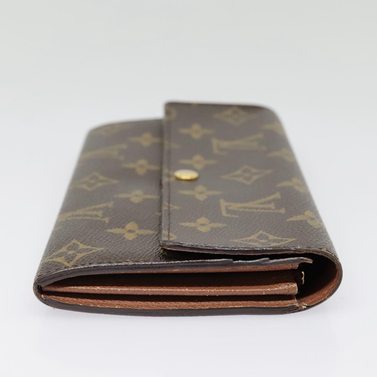 LOUIS VUITTON Monogram Portefeuille Sarah Long Wallet M61734 LV Auth 91671