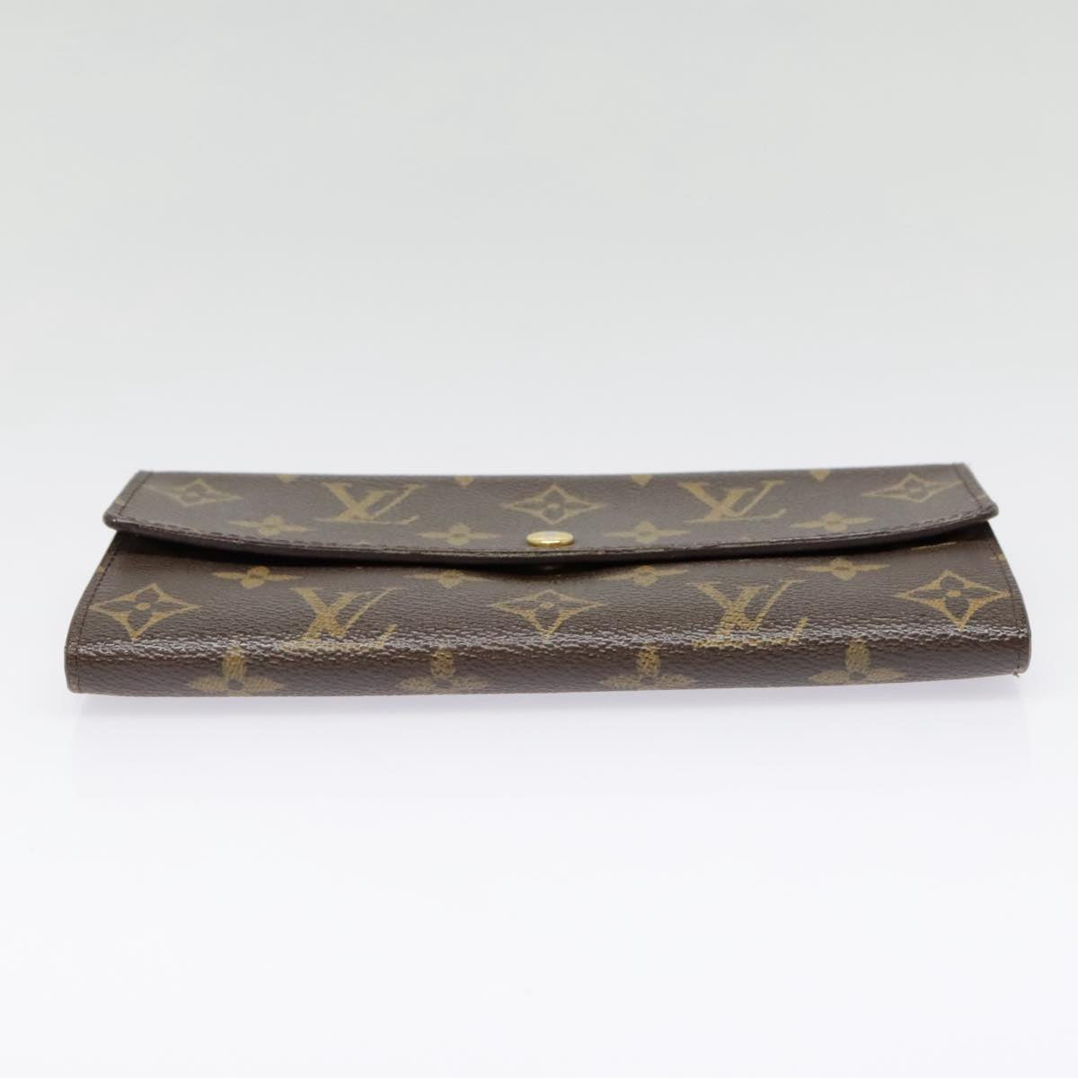 LOUIS VUITTON Monogram Portefeuille Sarah Long Wallet M61734 LV Auth 91671