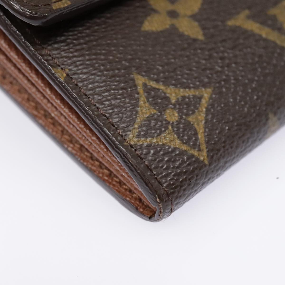 LOUIS VUITTON Monogram Portefeuille Sarah Long Wallet M61734 LV Auth 91671