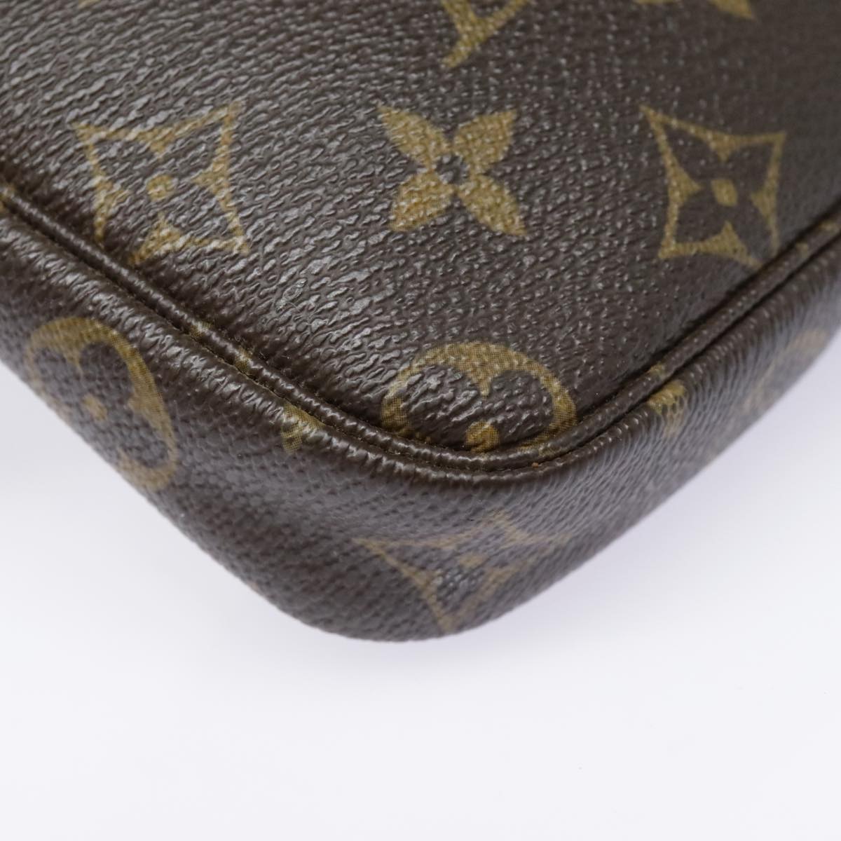 LOUIS VUITTON Monogram Mini Pochette Accessoires Pouch M58009 LV Auth 91672