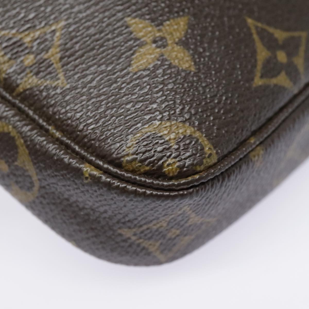 LOUIS VUITTON Monogram Mini Pochette Accessoires Pouch M58009 LV Auth 91672