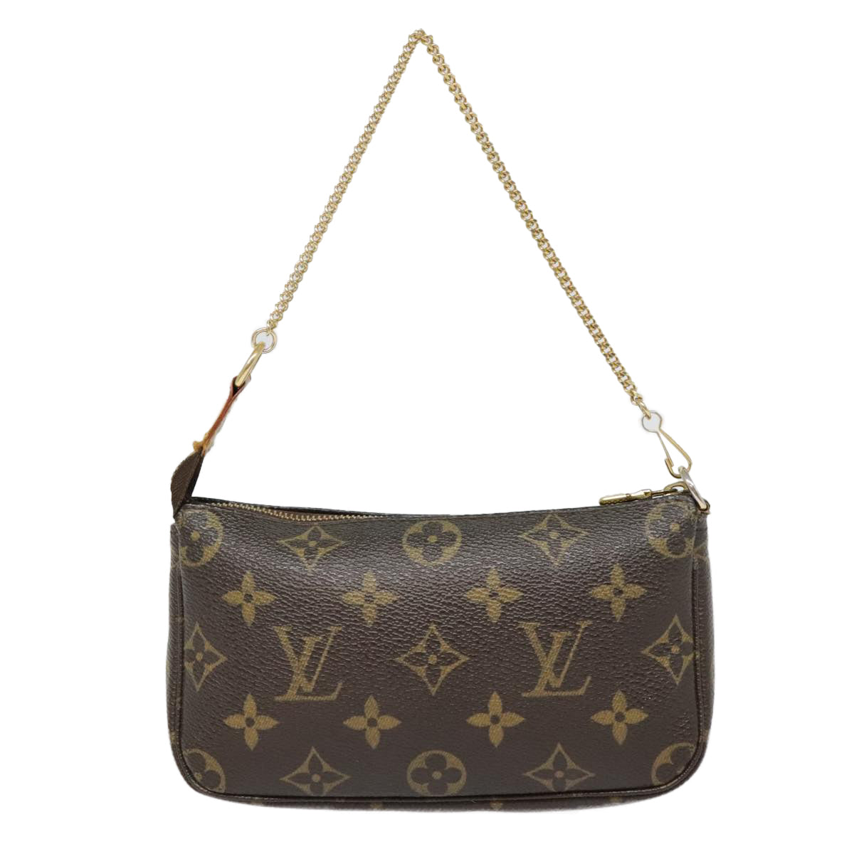 LOUIS VUITTON Monogram Mini Pochette Accessoires Pouch M58009 LV Auth 91672