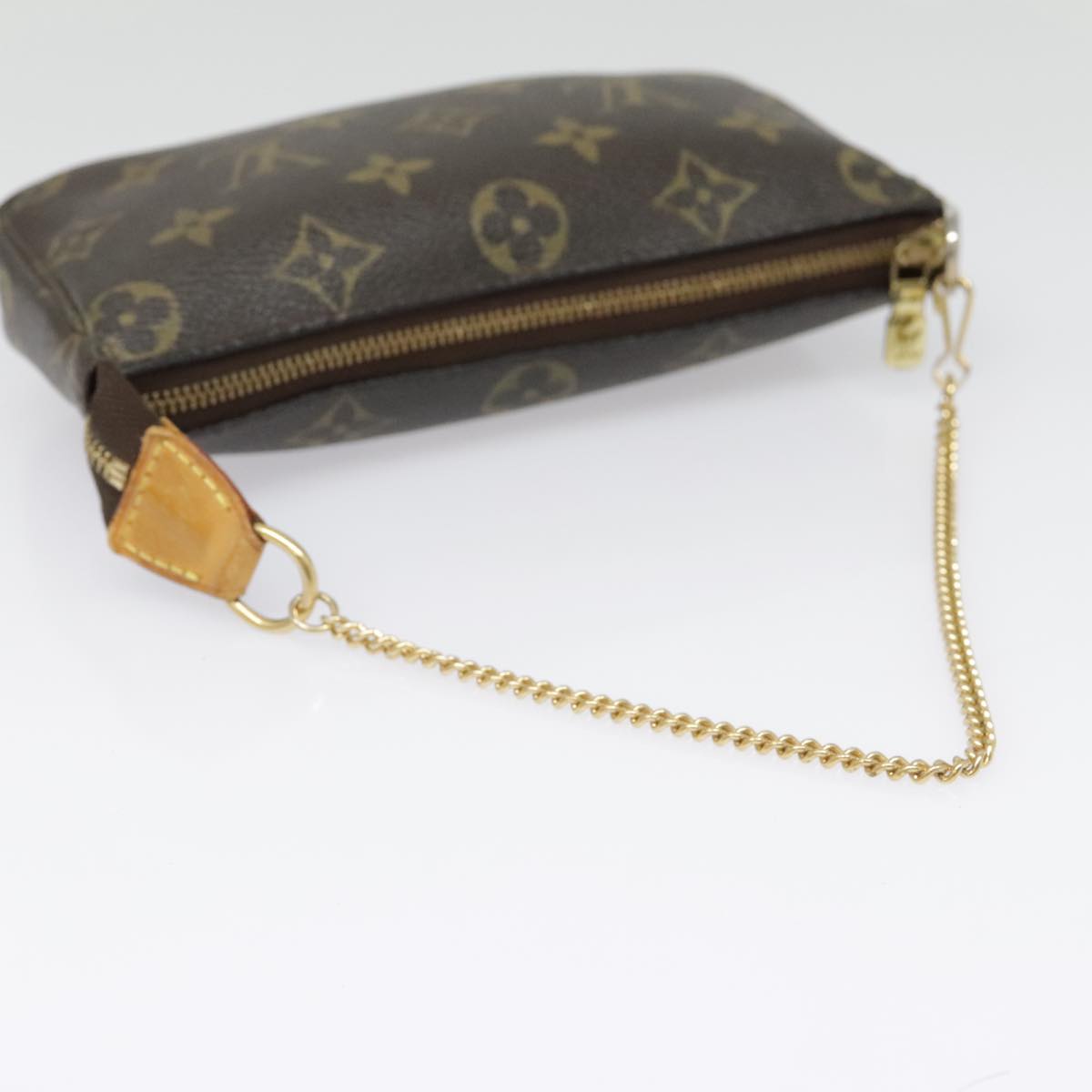 LOUIS VUITTON Monogram Mini Pochette Accessoires Pouch M58009 LV Auth 91672