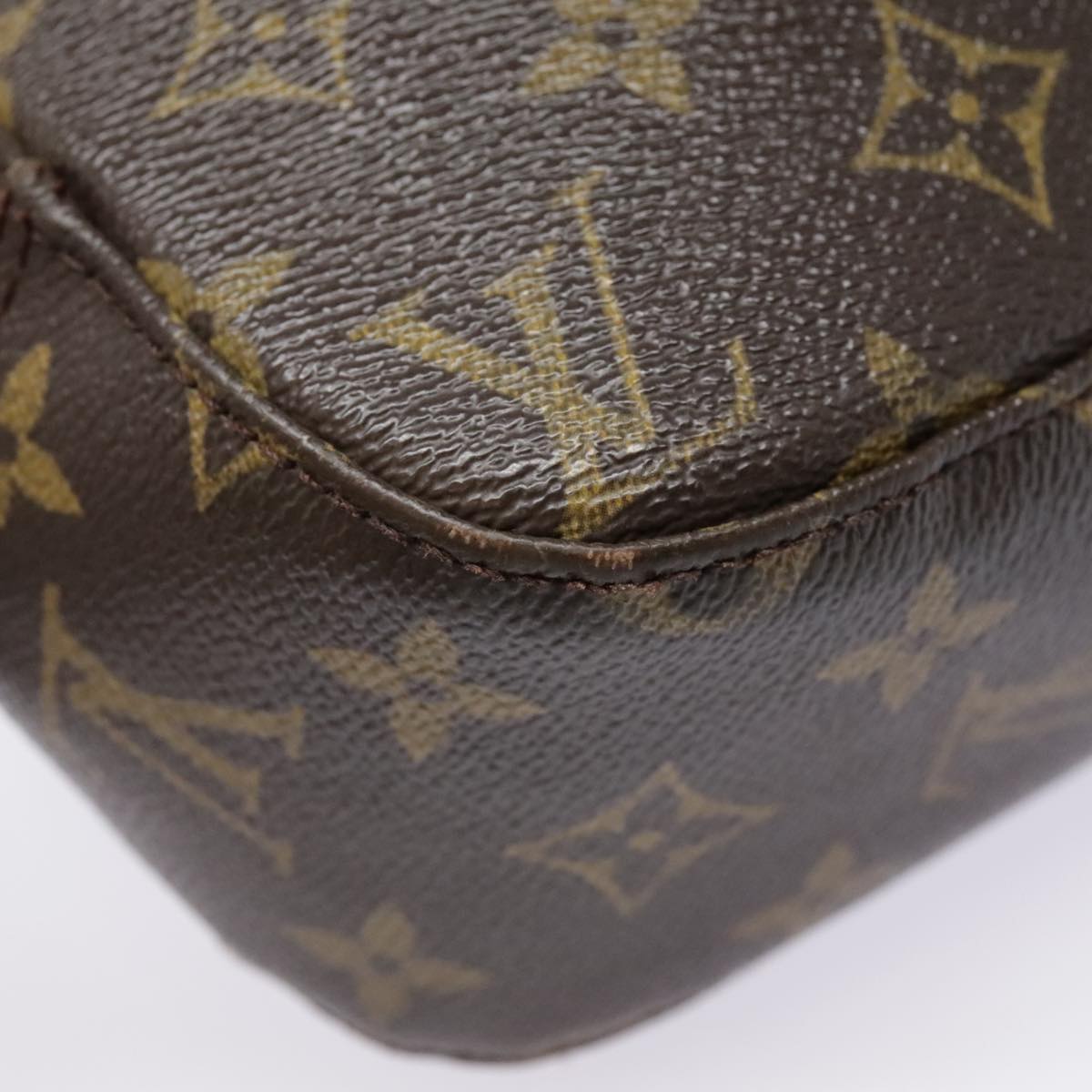 LOUIS VUITTON Monogram Spontini Hand Bag 2way M47500 LV Auth 91676