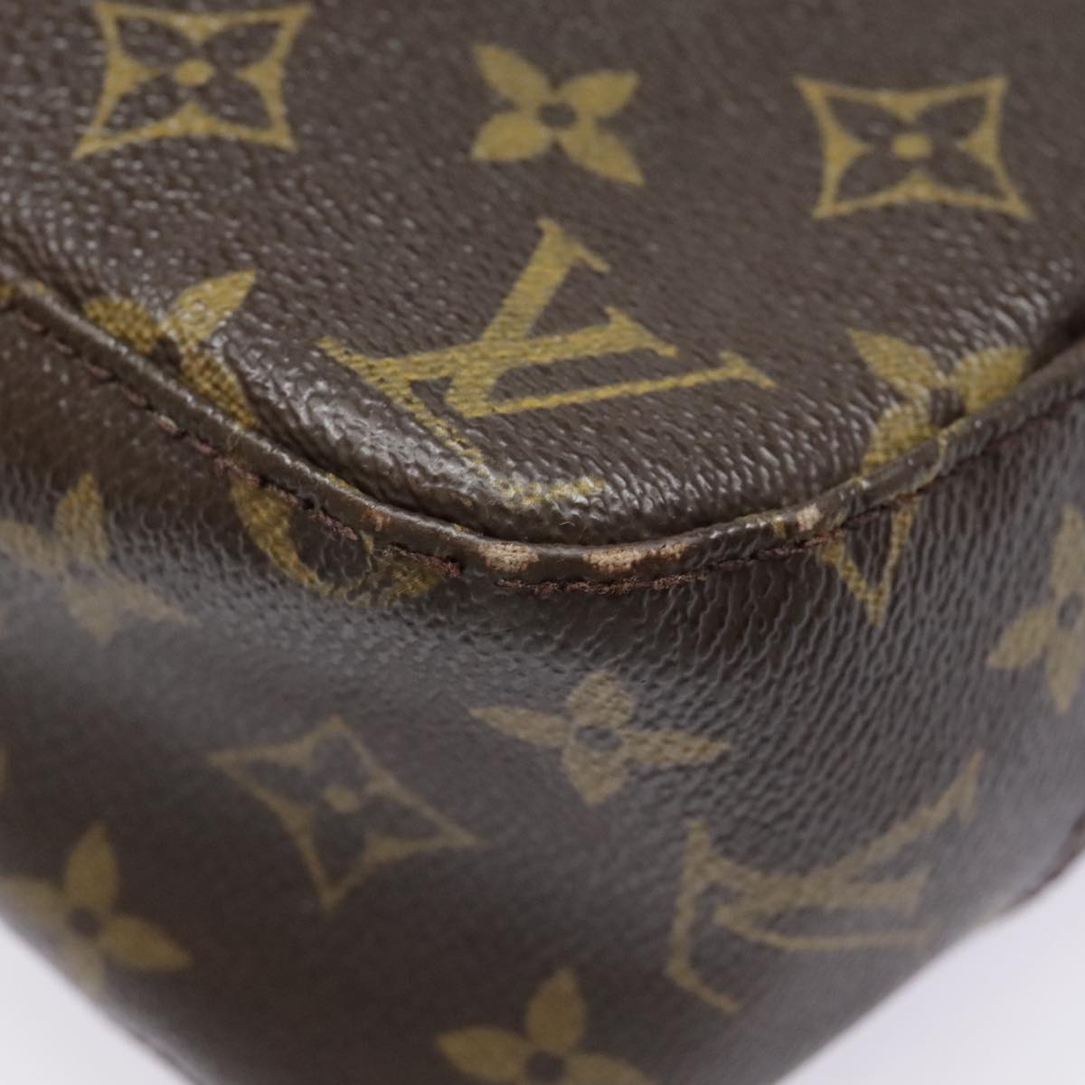 LOUIS VUITTON Monogram Spontini Hand Bag 2way M47500 LV Auth 91676