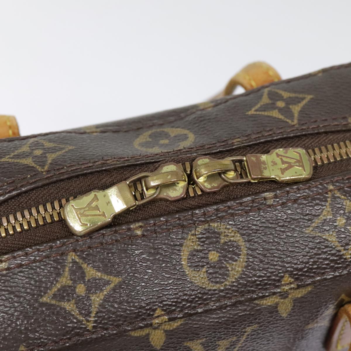 LOUIS VUITTON Monogram Spontini Hand Bag 2way M47500 LV Auth 91676