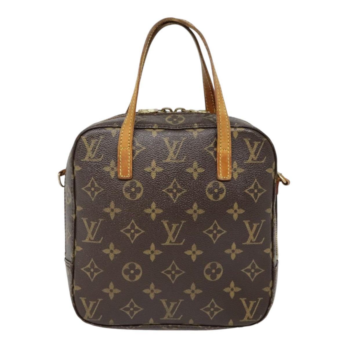 LOUIS VUITTON Monogram Spontini Hand Bag 2way M47500 LV Auth 91676