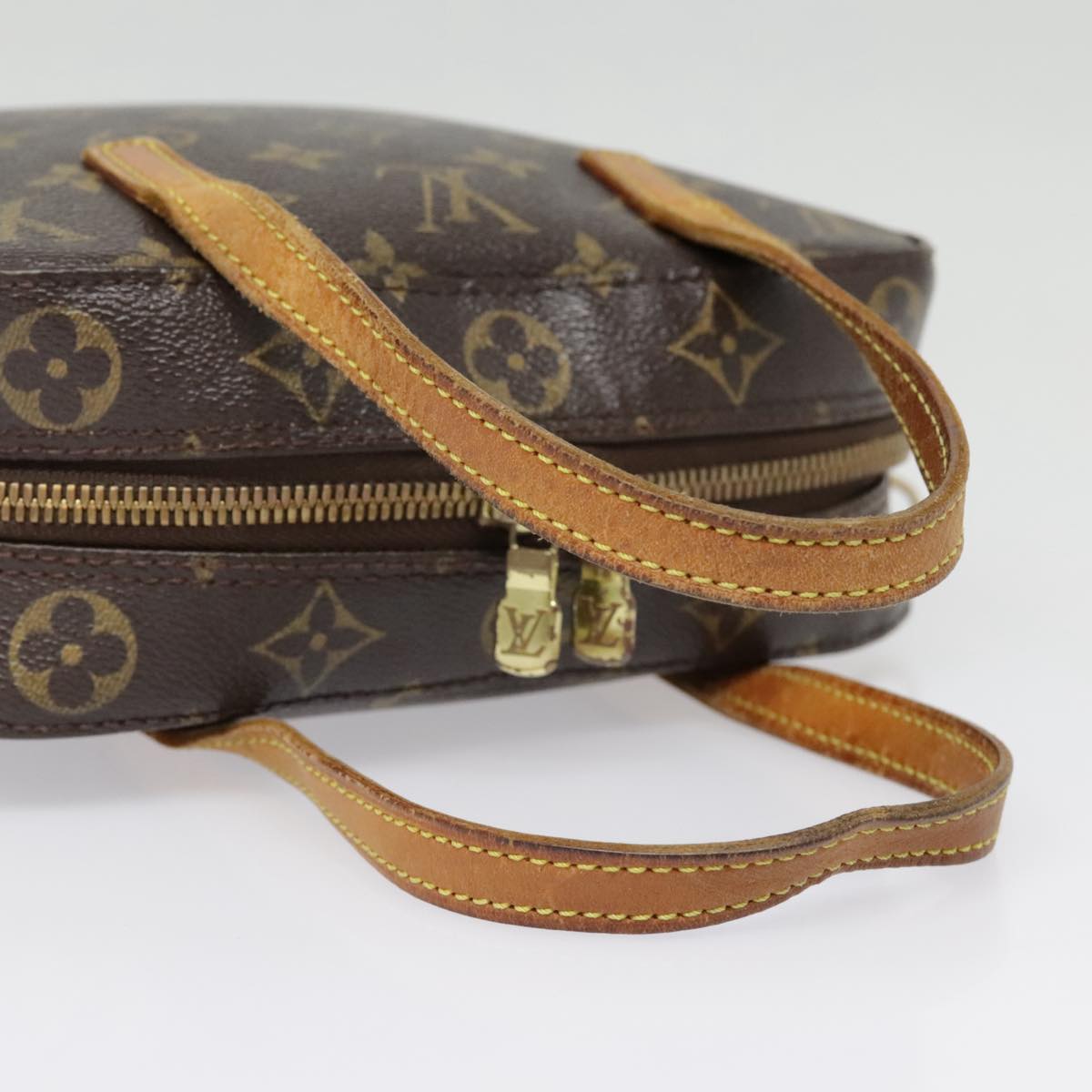 LOUIS VUITTON Monogram Spontini Hand Bag 2way M47500 LV Auth 91676