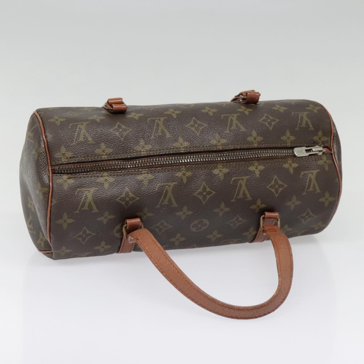 LOUIS VUITTON Monogram Papillon 30 Hand Bag M51385 LV Auth 91682