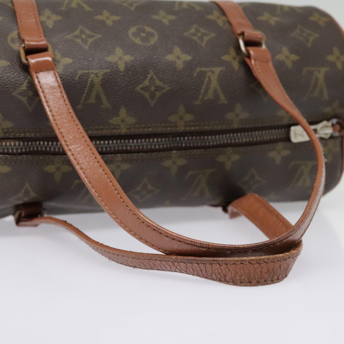 LOUIS VUITTON Monogram Papillon 30 Hand Bag M51385 LV Auth 91682