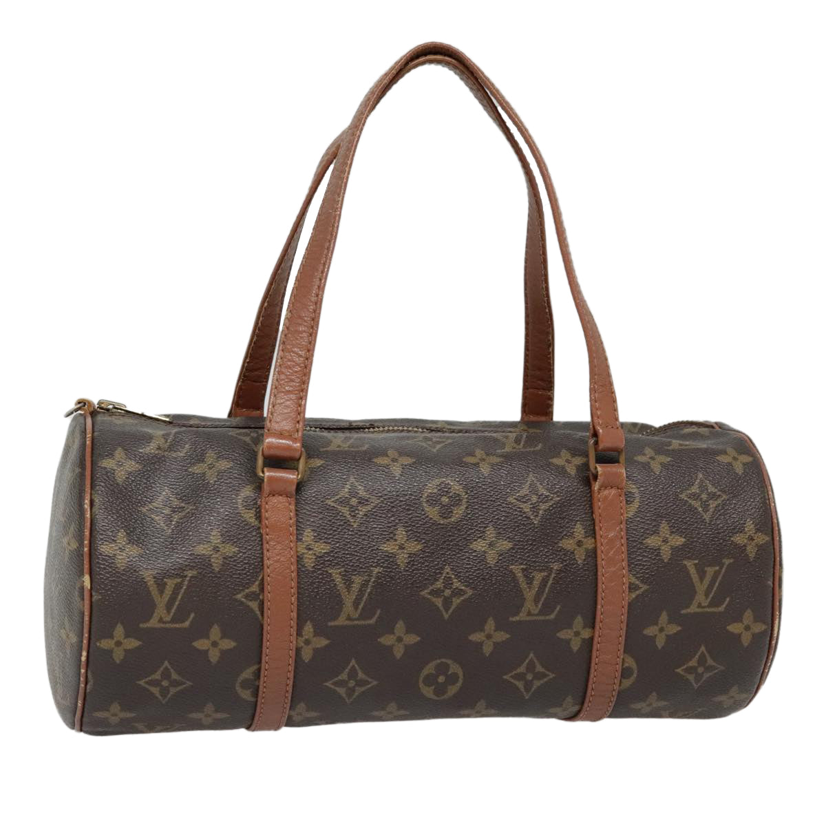 LOUIS VUITTON Monogram Papillon 30 Hand Bag M51385 LV Auth 91683