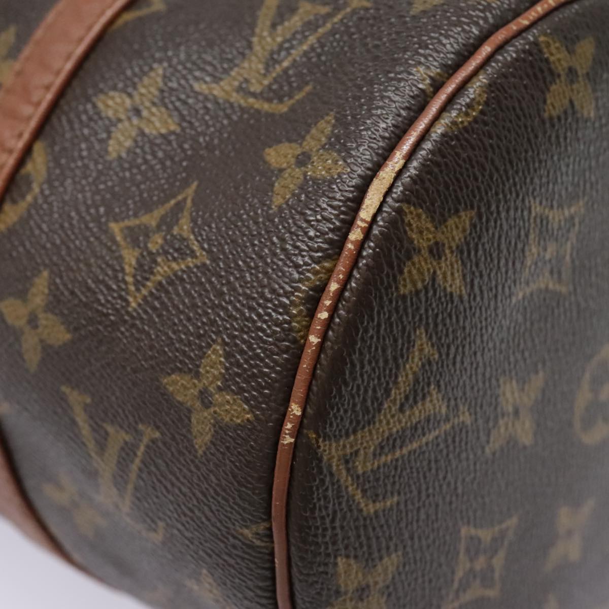 LOUIS VUITTON Monogram Papillon 30 Hand Bag M51385 LV Auth 91683