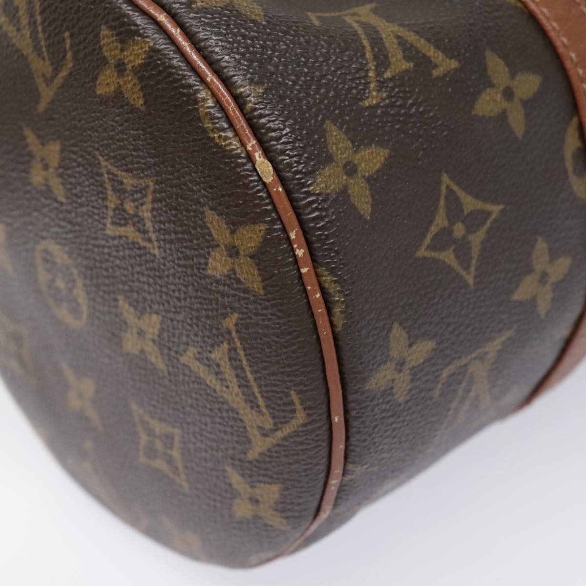 LOUIS VUITTON Monogram Papillon 30 Hand Bag M51385 LV Auth 91683