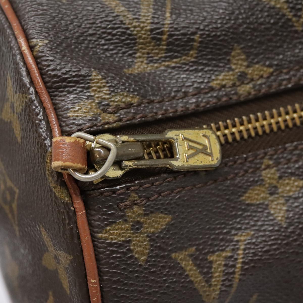 LOUIS VUITTON Monogram Papillon 30 Hand Bag M51385 LV Auth 91683