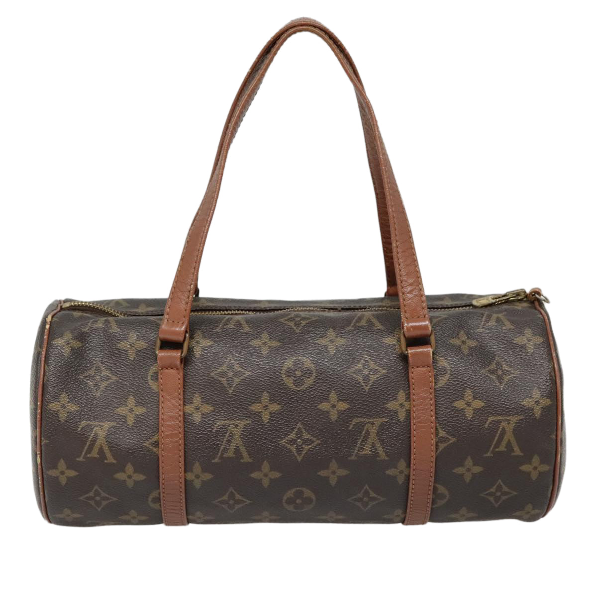 LOUIS VUITTON Monogram Papillon 30 Hand Bag M51385 LV Auth 91683