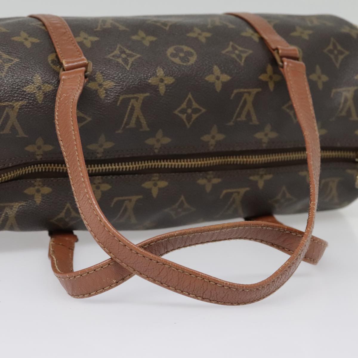 LOUIS VUITTON Monogram Papillon 30 Hand Bag M51385 LV Auth 91683