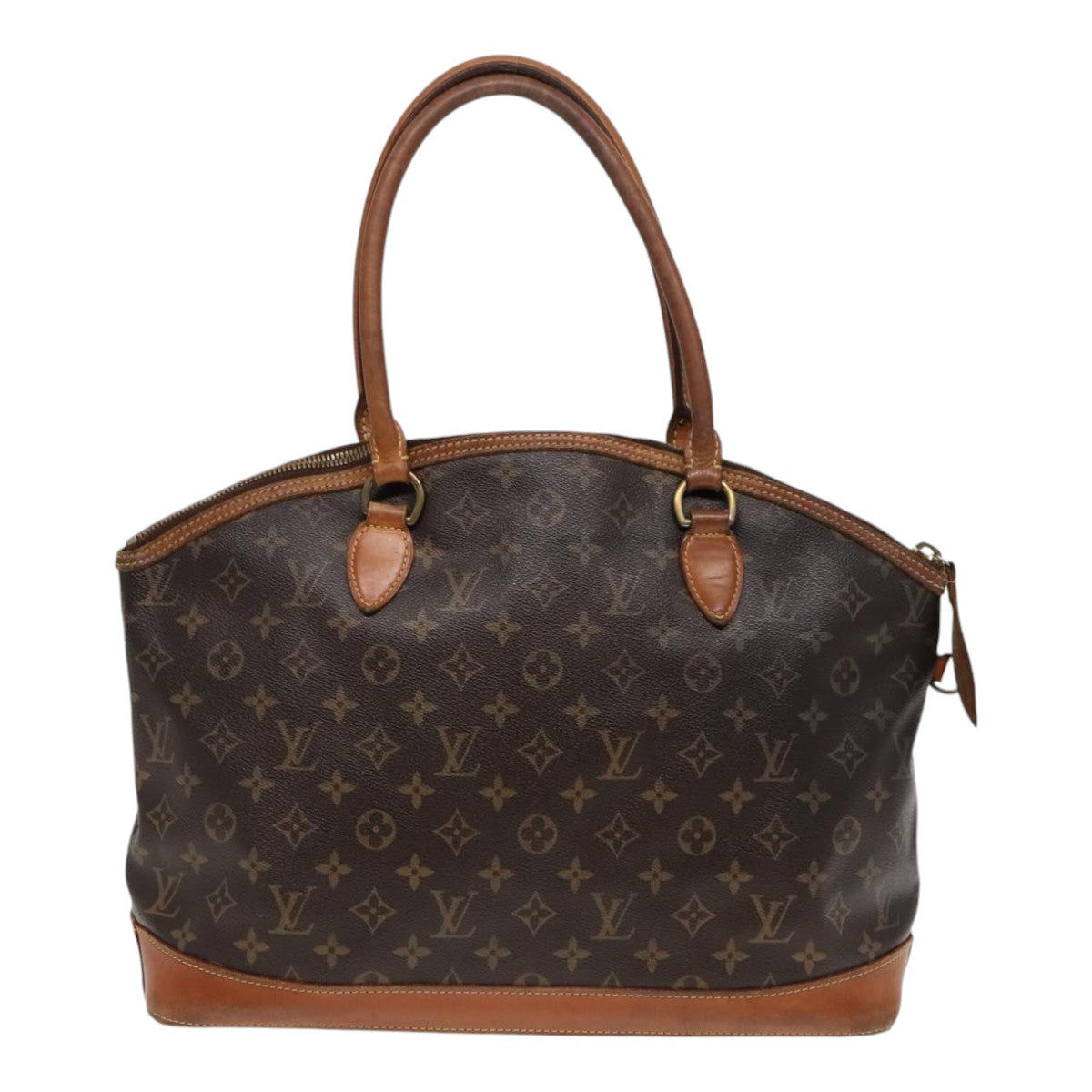 LOUIS VUITTON Monogram Lockit Horizontal Hand Bag M40104 LV Auth 91694