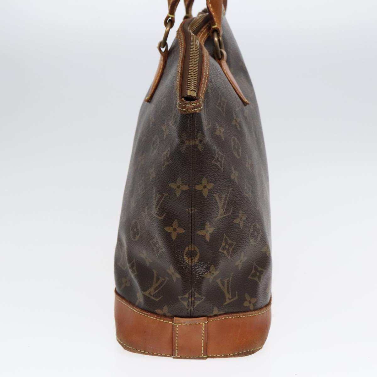 LOUIS VUITTON Monogram Lockit Horizontal Hand Bag M40104 LV Auth 91694