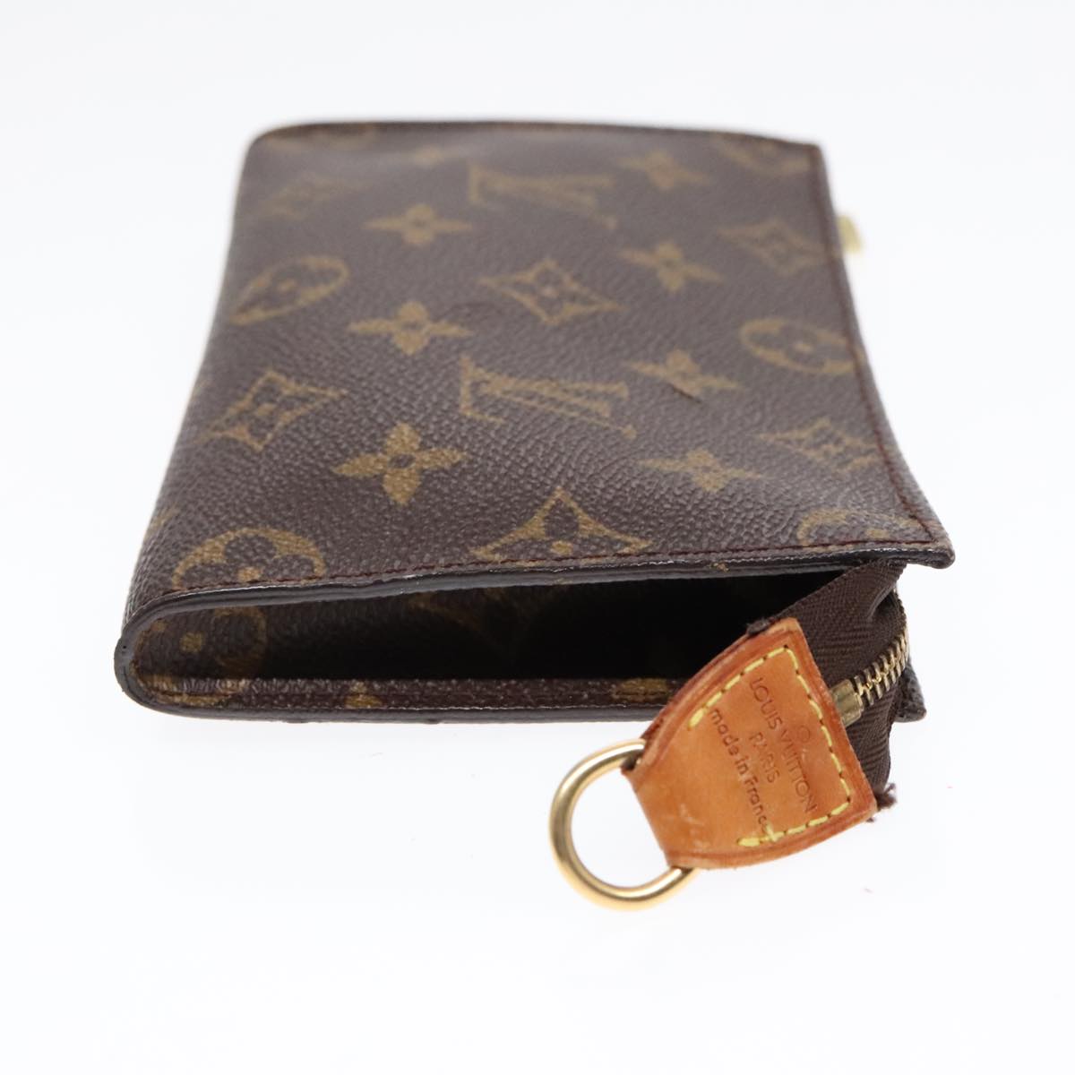 LOUIS VUITTON Monogram Bucket PM Accessory Pouch LV Auth 91703