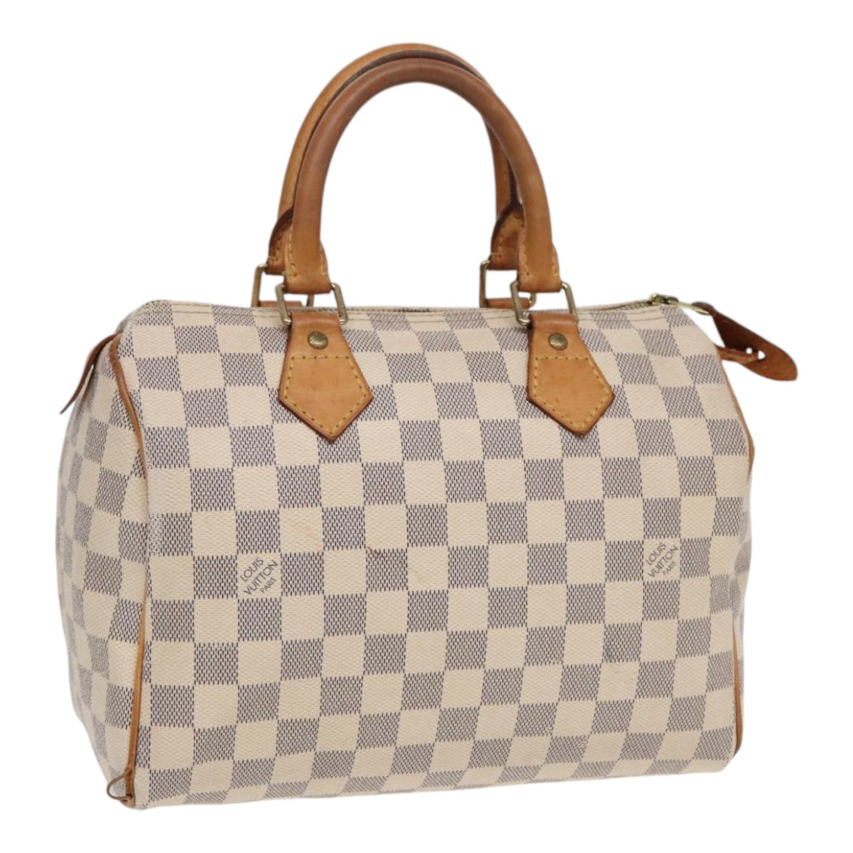 LOUIS VUITTON Damier Azur Speedy 25 Hand Bag N41534 LV Auth 91705