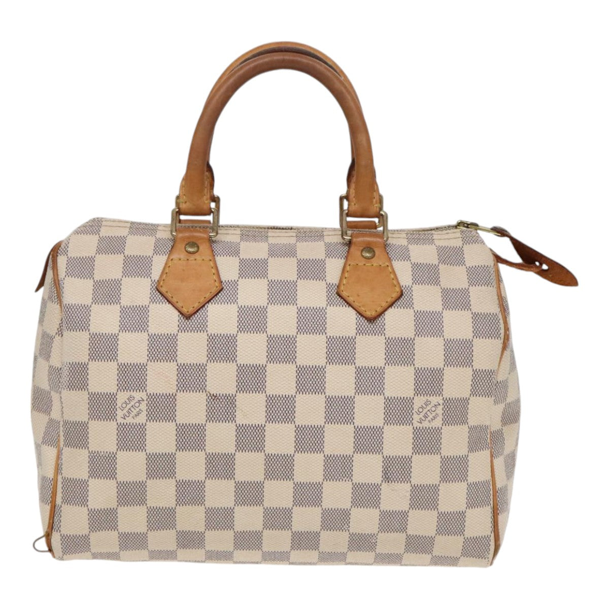 LOUIS VUITTON Damier Azur Speedy 25 Hand Bag N41534 LV Auth 91705